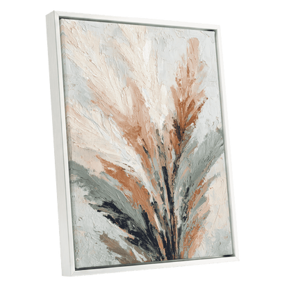 Blush Canopy – white framed canvas option