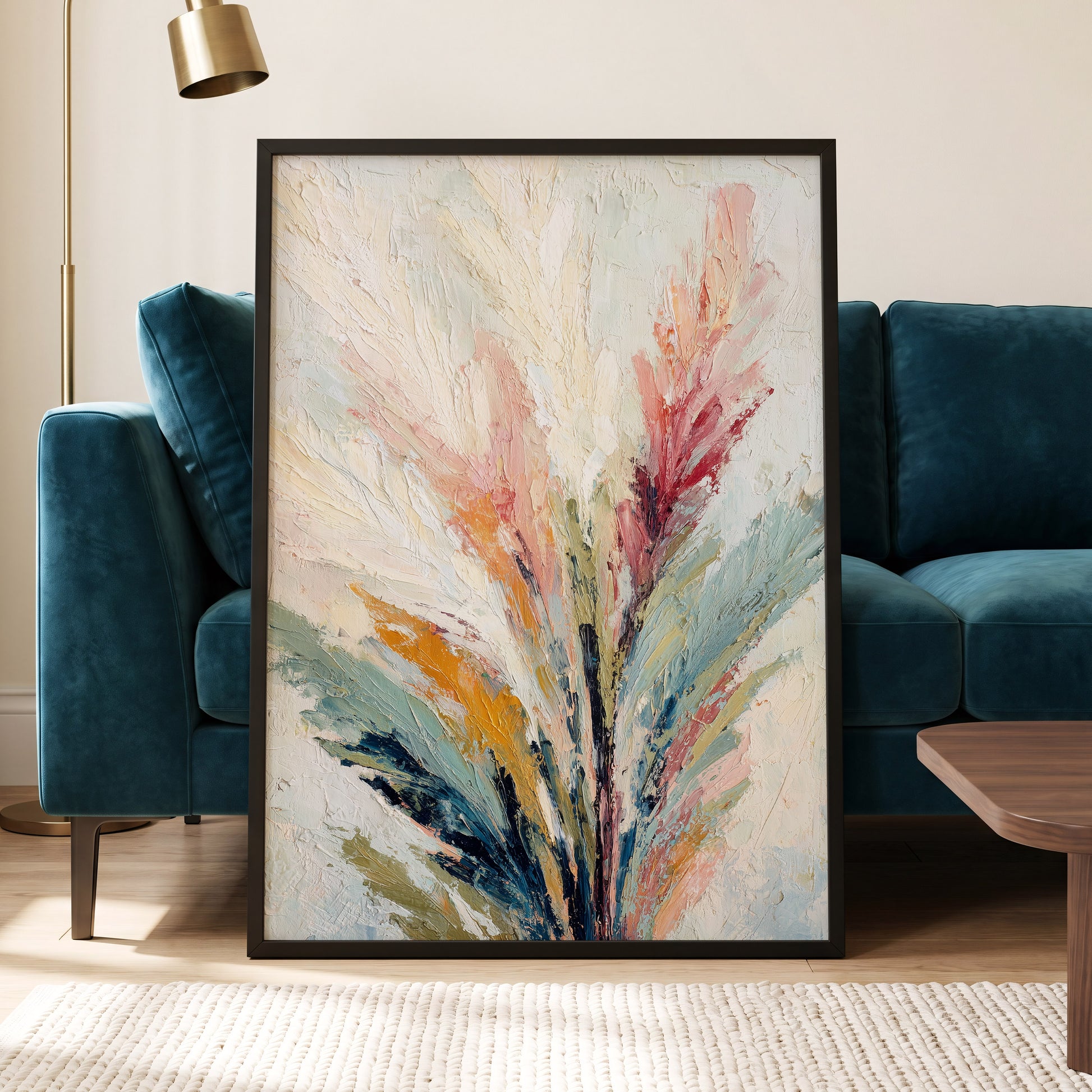 Blush Canopy – wall art displayed in a styled interior, gallery view 5