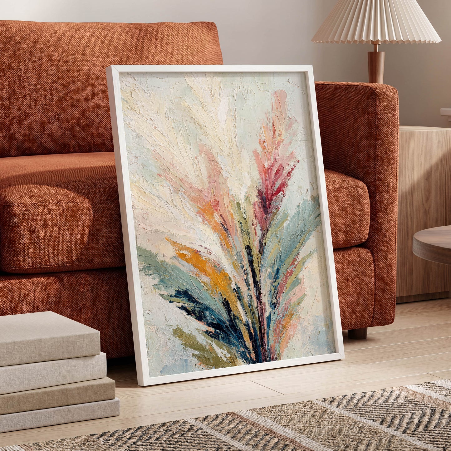 Blush Canopy – wall art displayed in a styled interior, gallery view 6