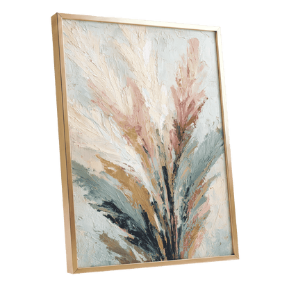 Blush Canopy – gold framed poster option