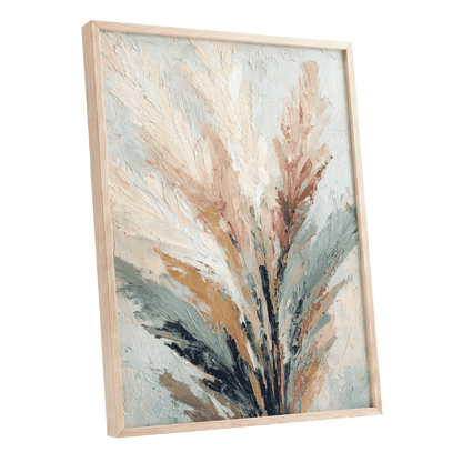 Blush Canopy – oak framed poster option
