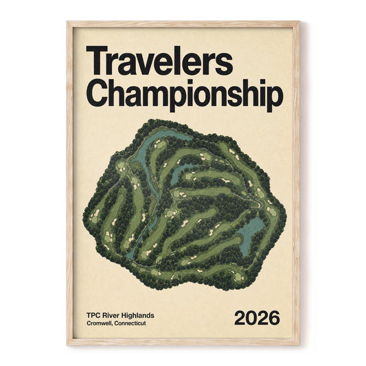 Championship Fairways, black, green, beige nature wall art, front artwork view
