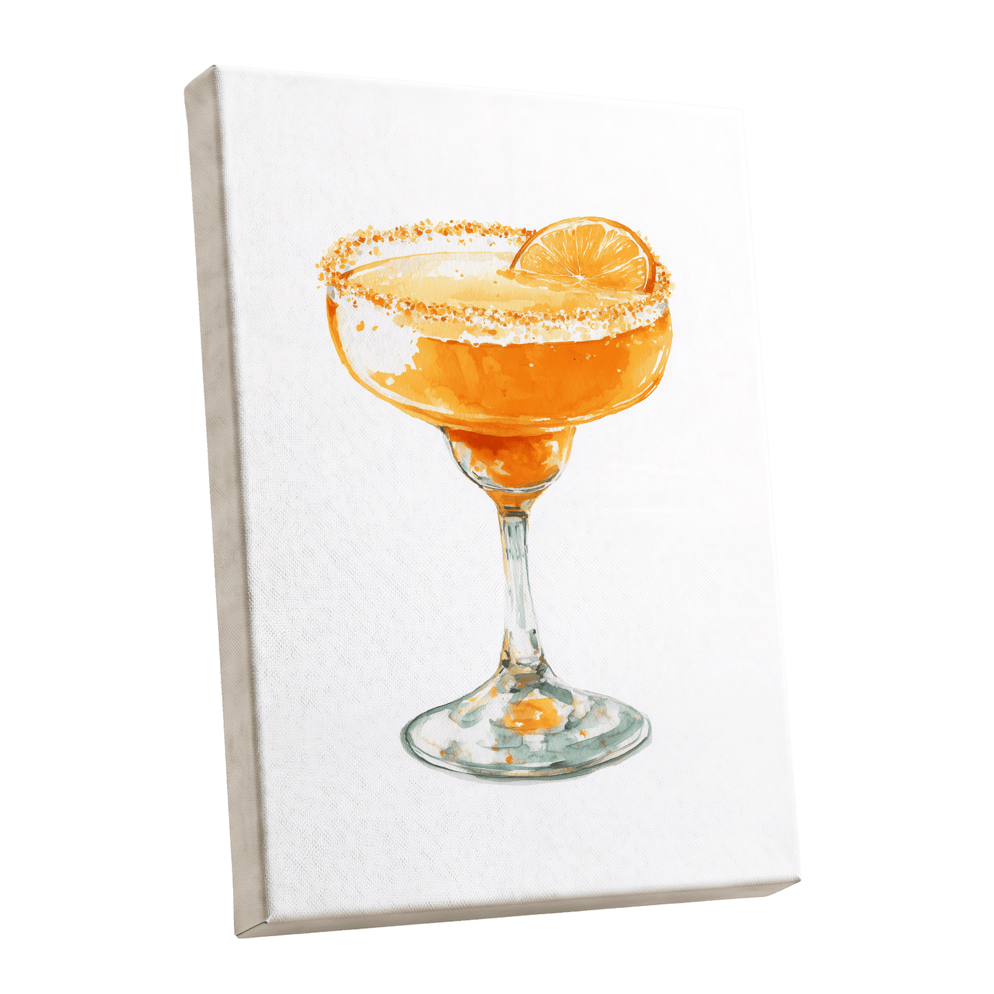 Citrus Hour – stretched canvas option