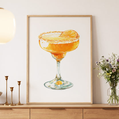 Citrus Hour – wall art displayed in a styled interior, gallery view 5