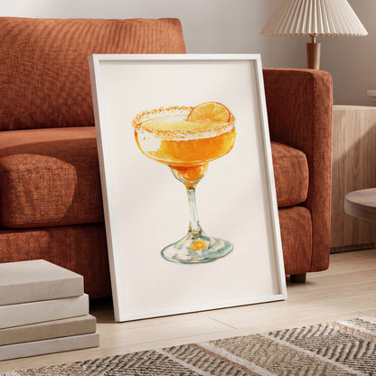 Citrus Hour – wall art displayed in a styled interior, gallery view 6