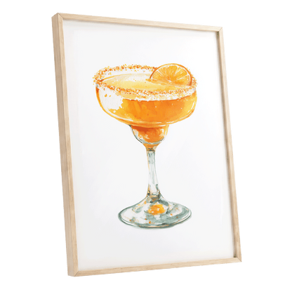 Citrus Hour – oak framed poster option