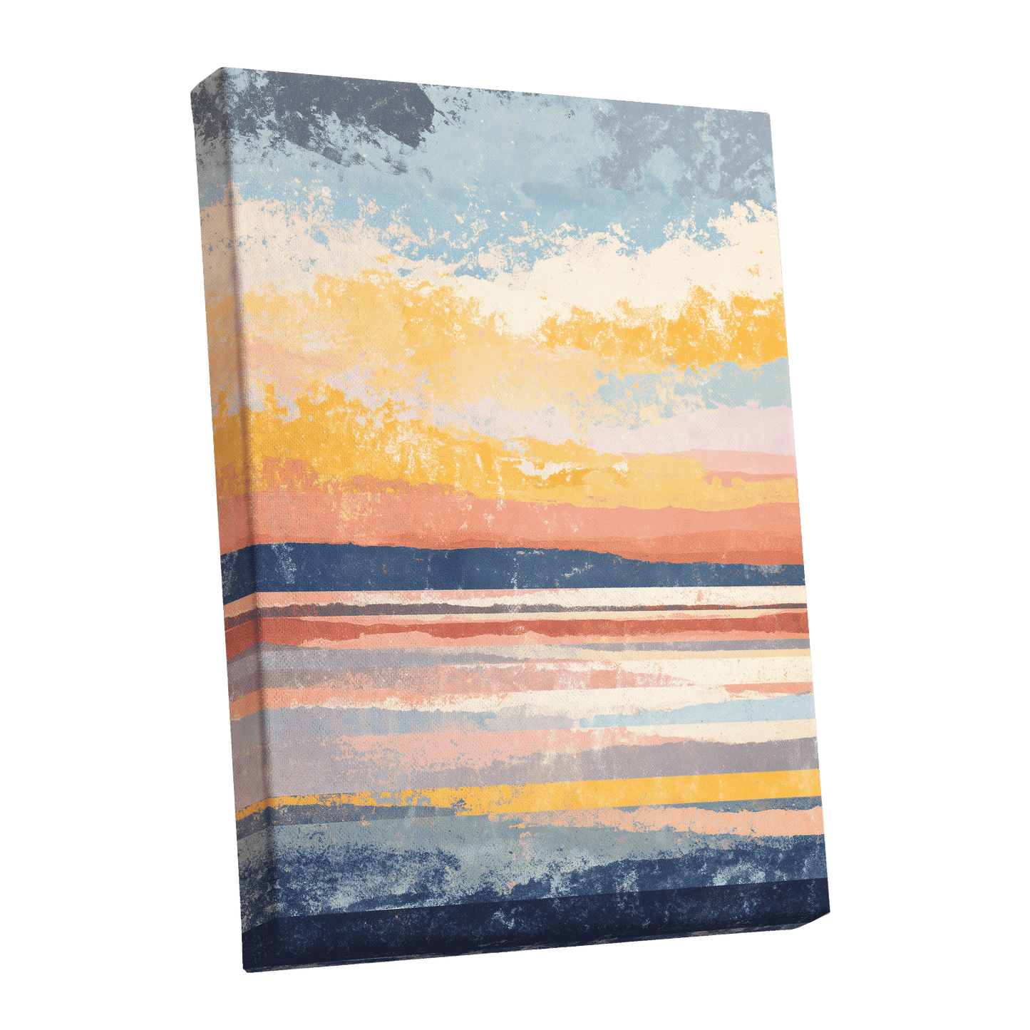 Coastal Colour Fields – stretched canvas option