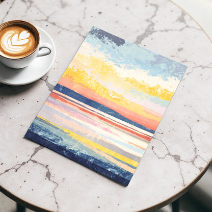 Coastal Colour Fields – wall art displayed in a styled interior, gallery view 3