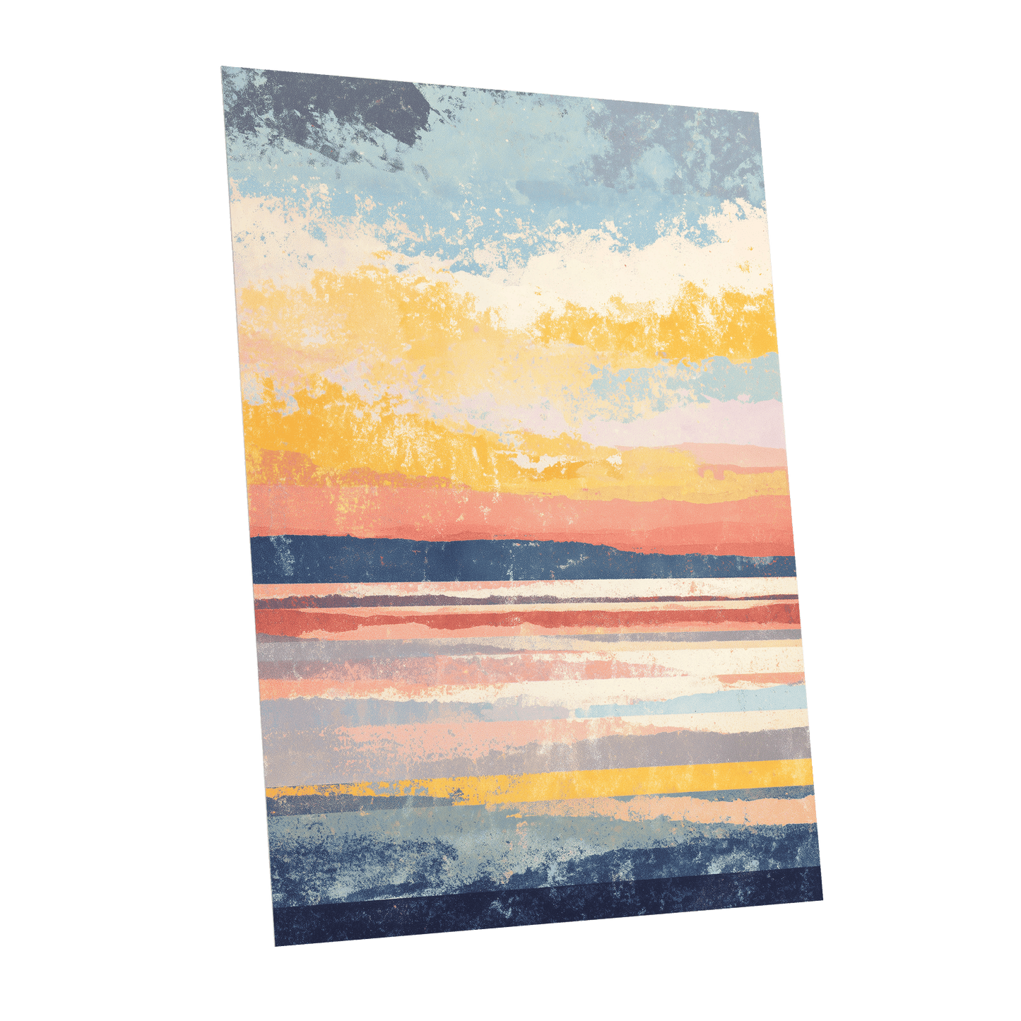 Coastal Colour Fields – unframed poster option