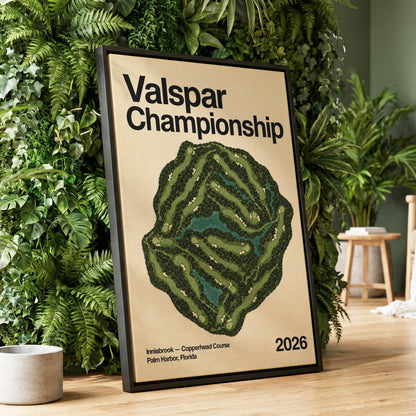 Copperhead Championship, green, beige, black nature wall art displayed in a styled interior, gallery view 1