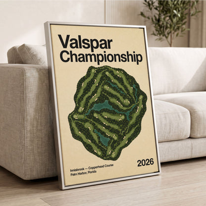Copperhead Championship, green, beige, black nature wall art displayed in a styled interior, gallery view 2