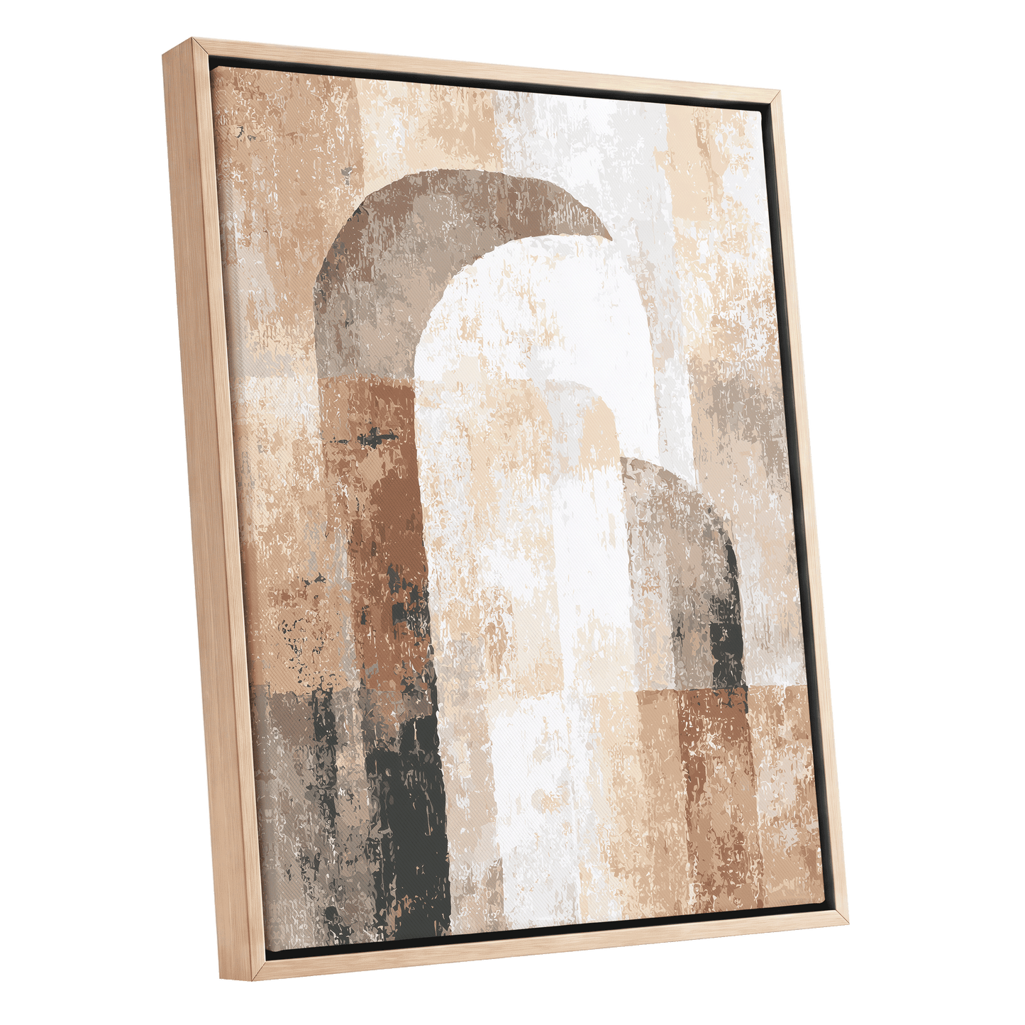 Desert Archway Abstract – oak framed canvas option