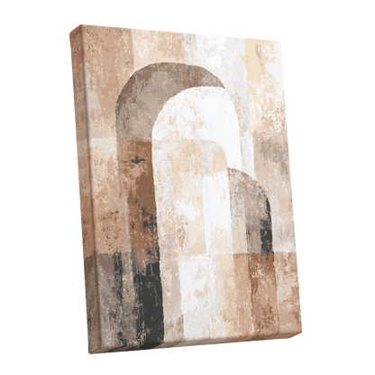 Desert Archway Abstract – stretched canvas option