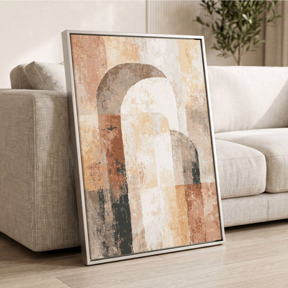 Desert Archway Abstract – wall art displayed in a styled interior, gallery view 2