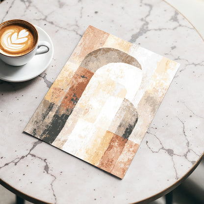 Desert Archway Abstract – wall art displayed in a styled interior, gallery view 3