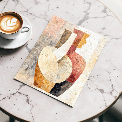 Earthen Figure Study – wall art displayed in a styled interior, gallery view 3