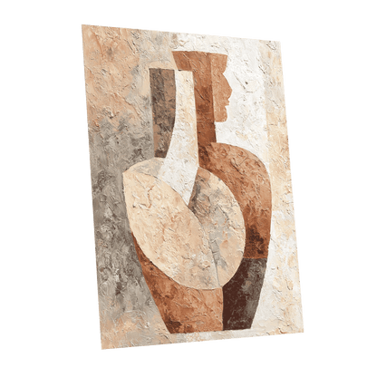 Earthen Figure Study – unframed poster option