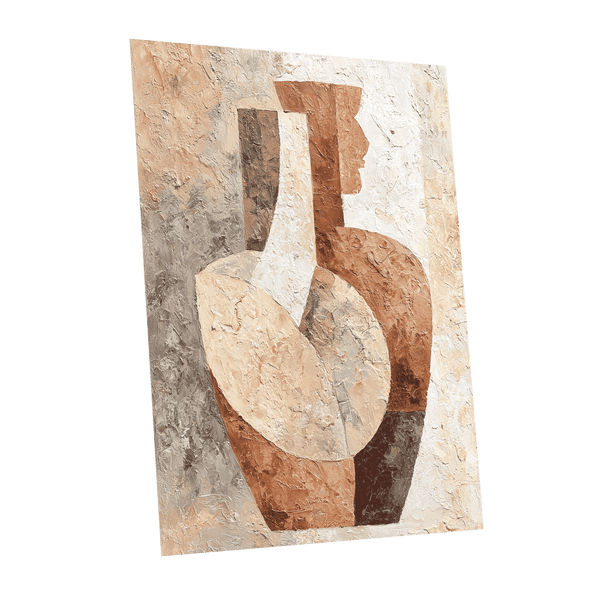 Earthen Figure Study – unframed poster option