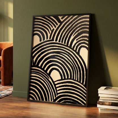 Echoed Arches – wall art displayed in a styled interior, gallery view 4