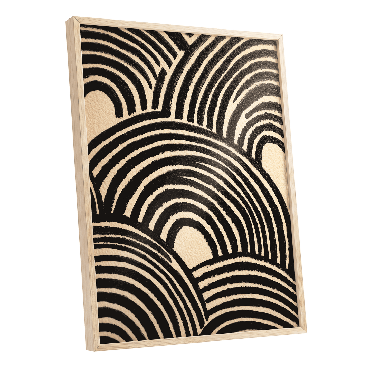 Echoed Arches – oak framed poster option