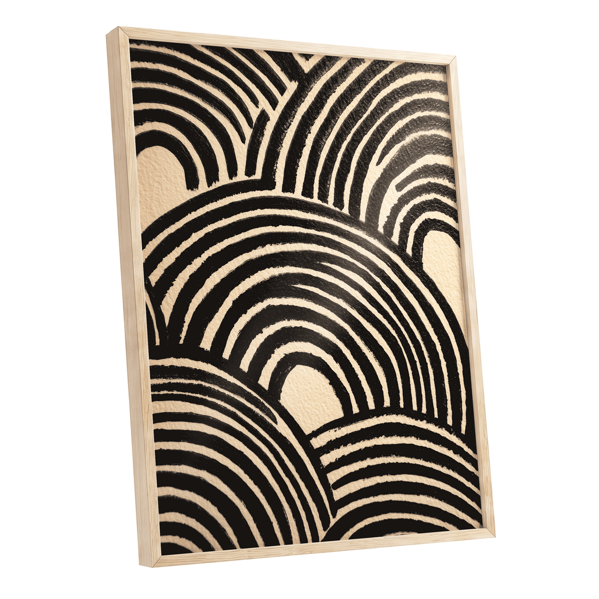 Echoed Arches – oak framed poster option