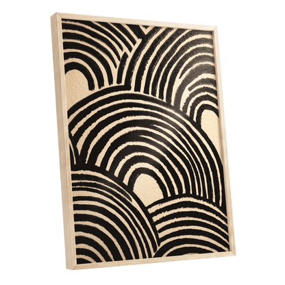 Echoed Arches – oak framed poster option