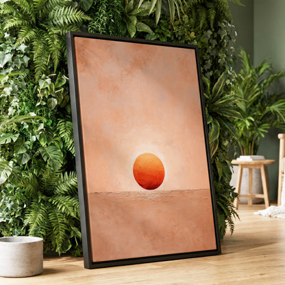 Ember at Still Horizon – wall art displayed in a styled interior, gallery view 1