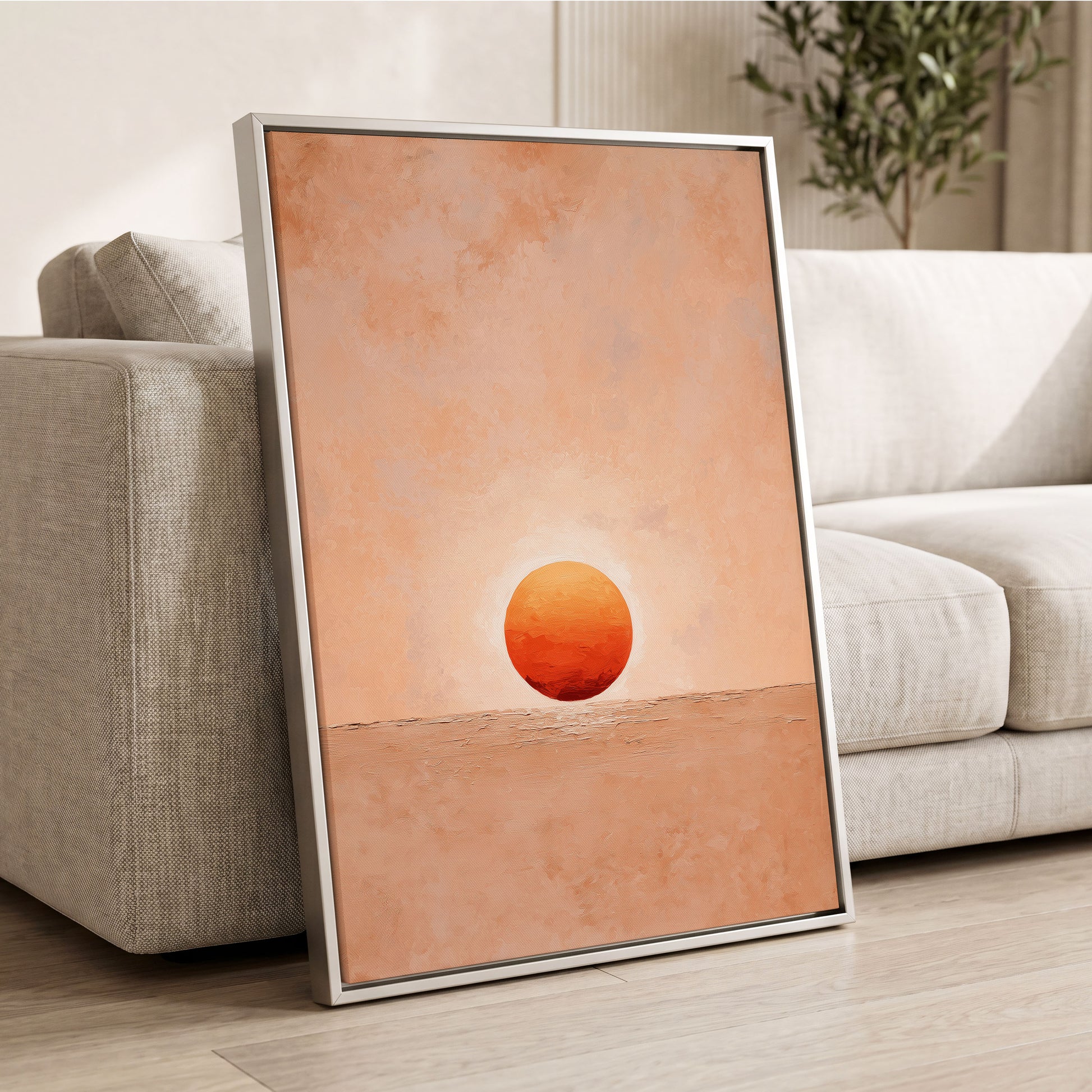 Ember at Still Horizon – wall art displayed in a styled interior, gallery view 2