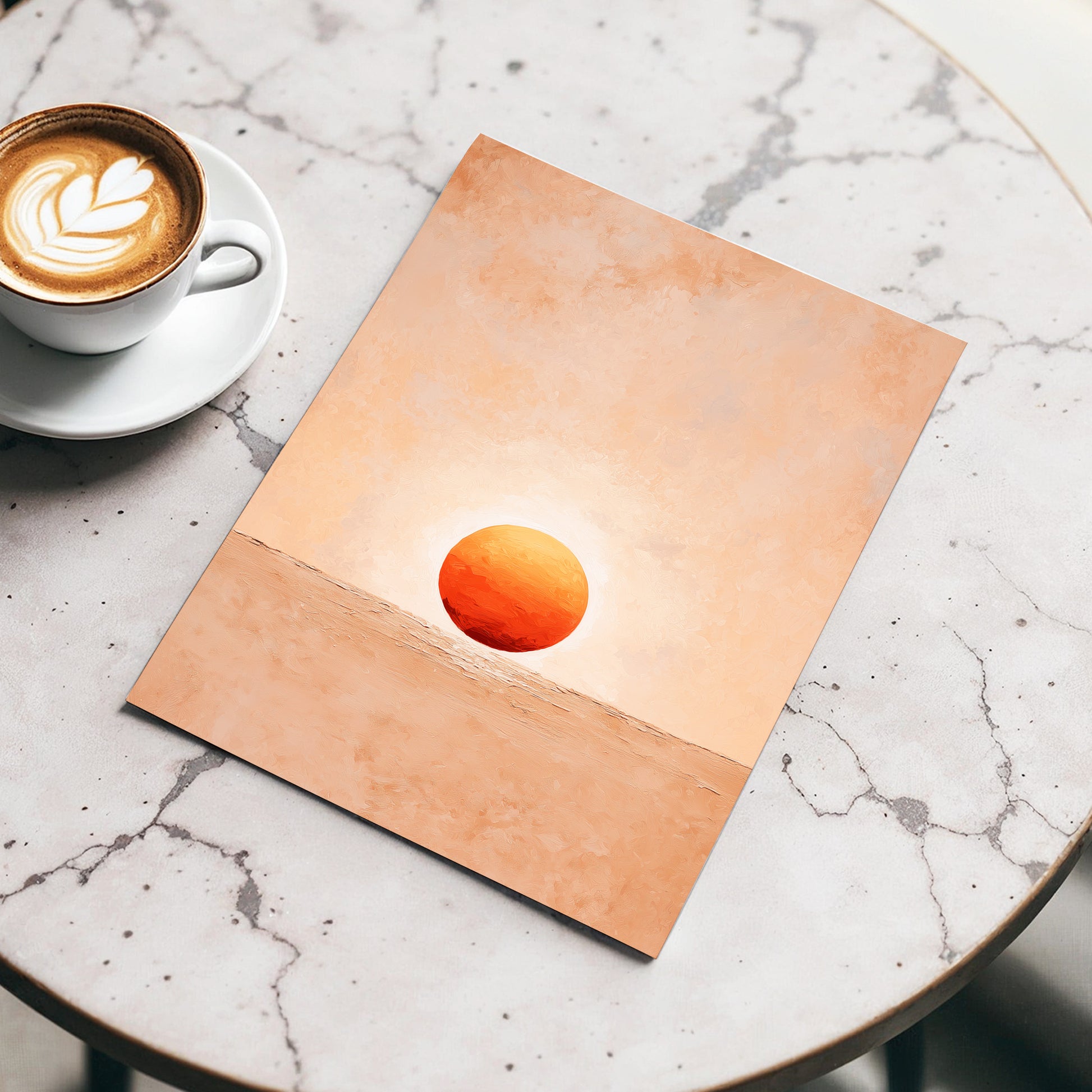Ember at Still Horizon – wall art displayed in a styled interior, gallery view 3