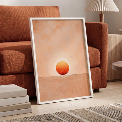 Ember at Still Horizon – wall art displayed in a styled interior, gallery view 6