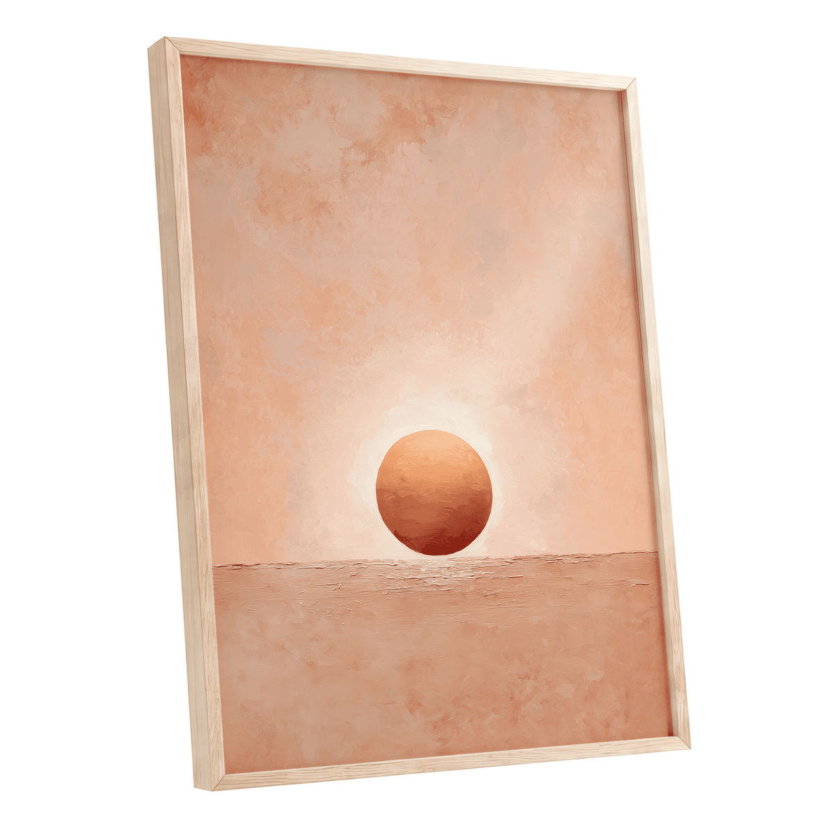 Ember at Still Horizon – oak framed poster option