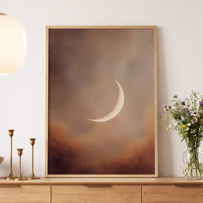 Ember Crescent – wall art displayed in a styled interior, gallery view 5