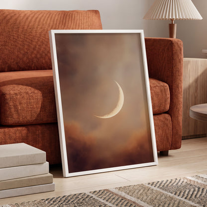 Ember Crescent – wall art displayed in a styled interior, gallery view 6