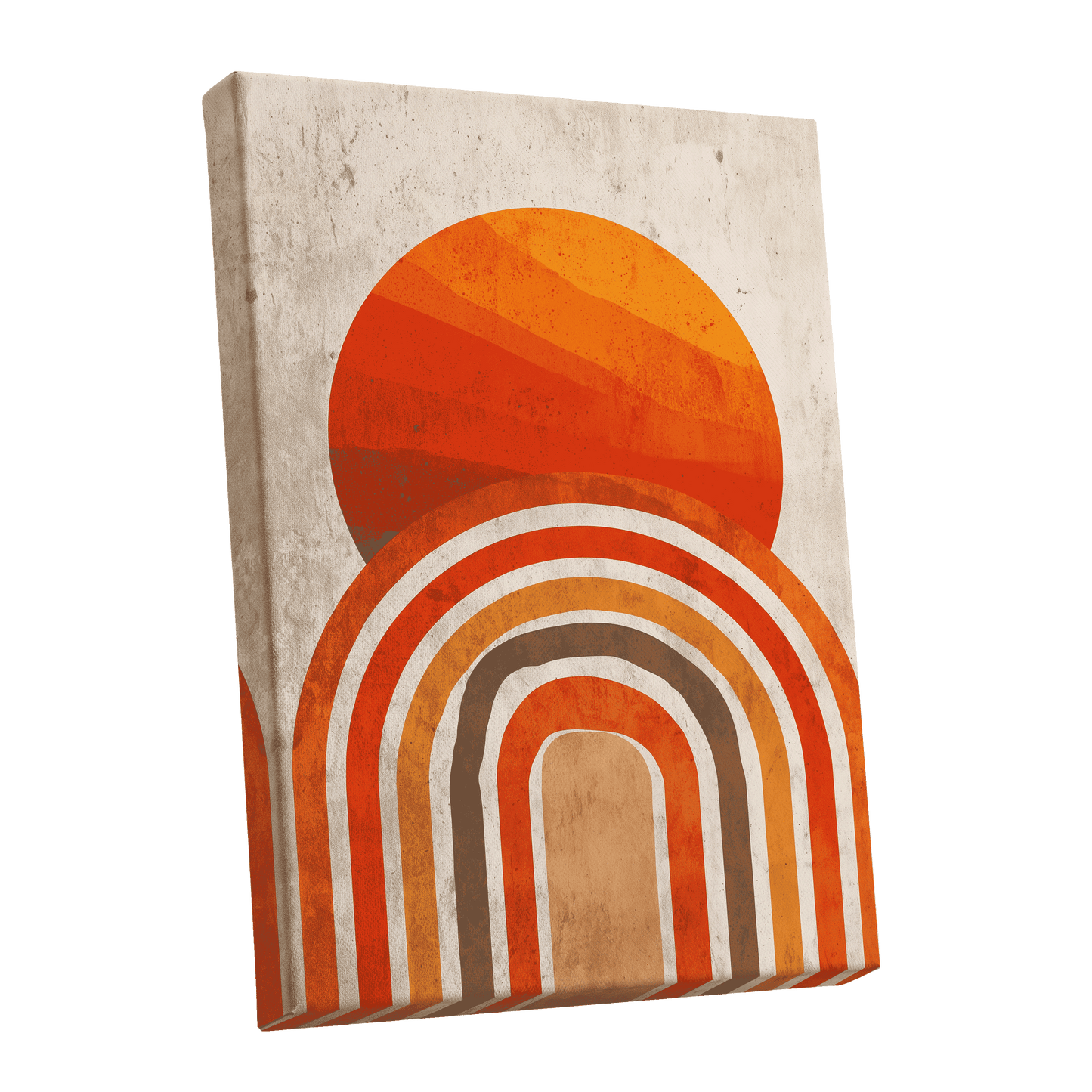 Ember Horizon Arches – stretched canvas option
