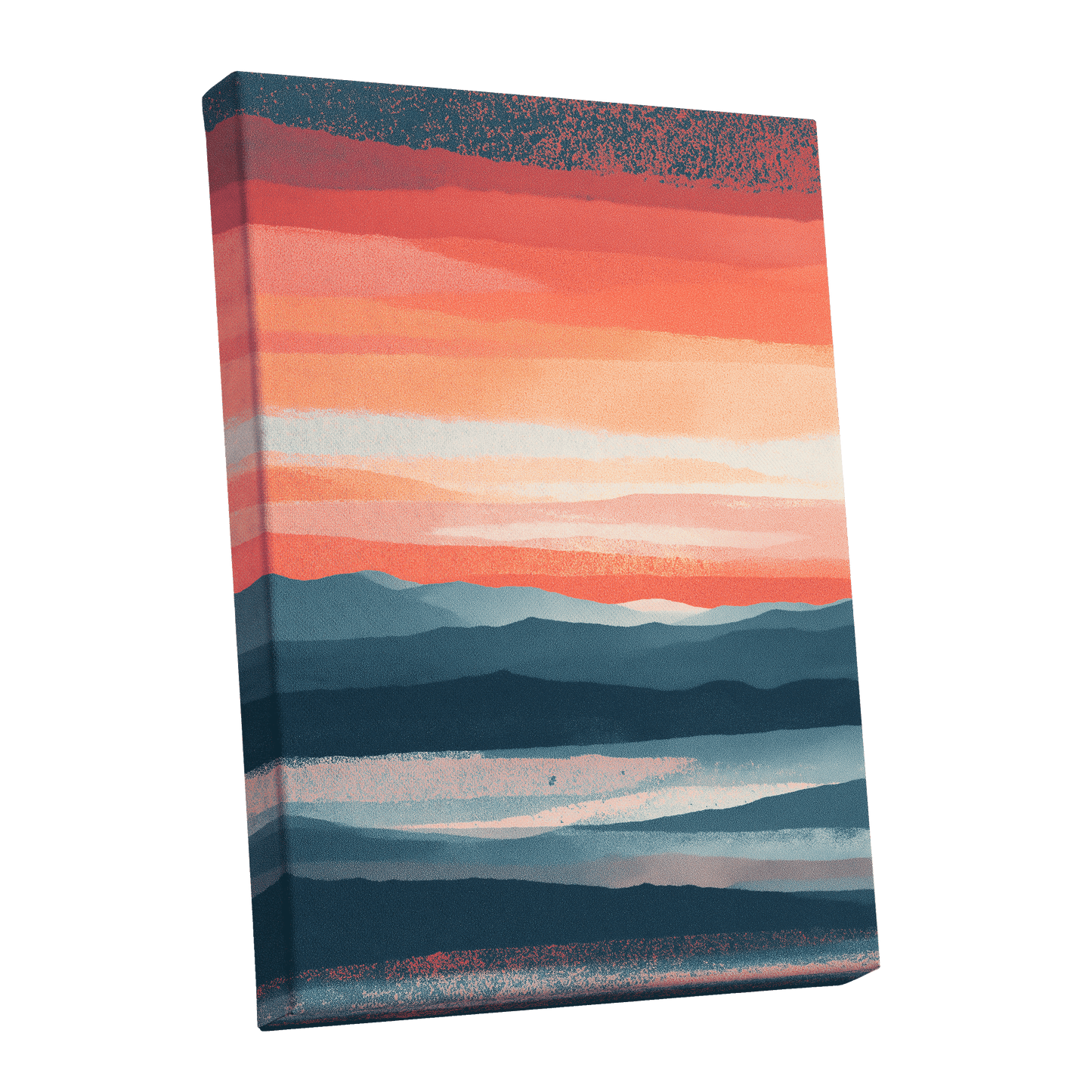 Ember Tide – stretched canvas option