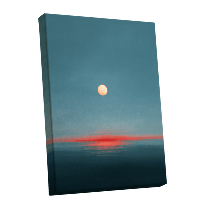 Ember Tide – stretched canvas option