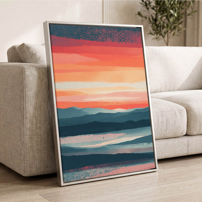 Ember Tide – wall art displayed in a styled interior, gallery view 2