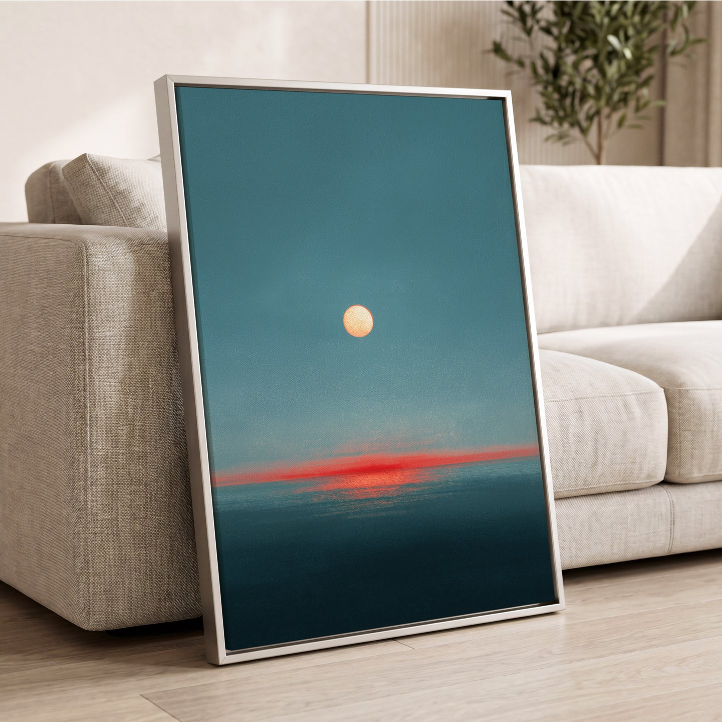 Ember Tide – wall art displayed in a styled interior, gallery view 2