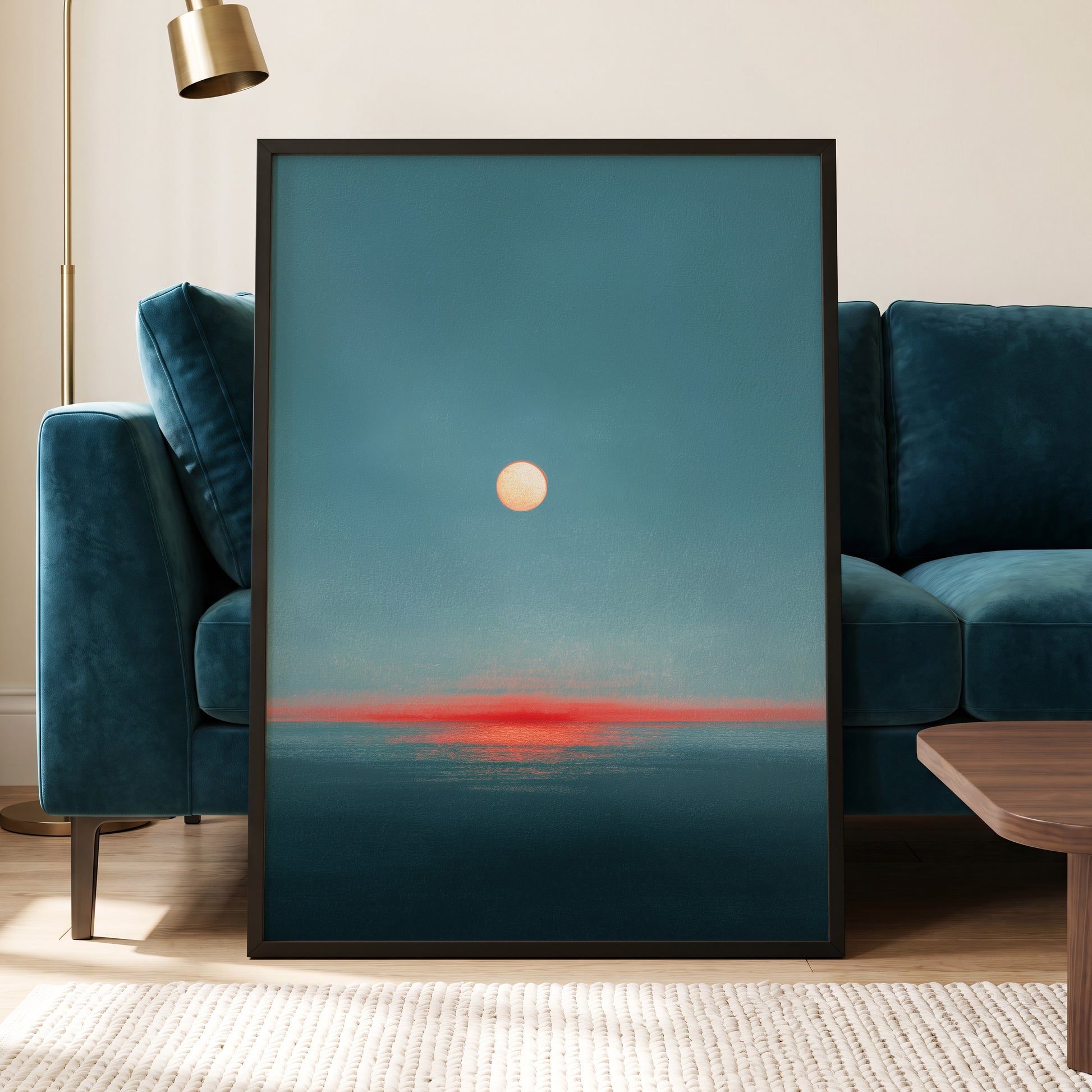 Ember Tide – wall art displayed in a styled interior, gallery view 5