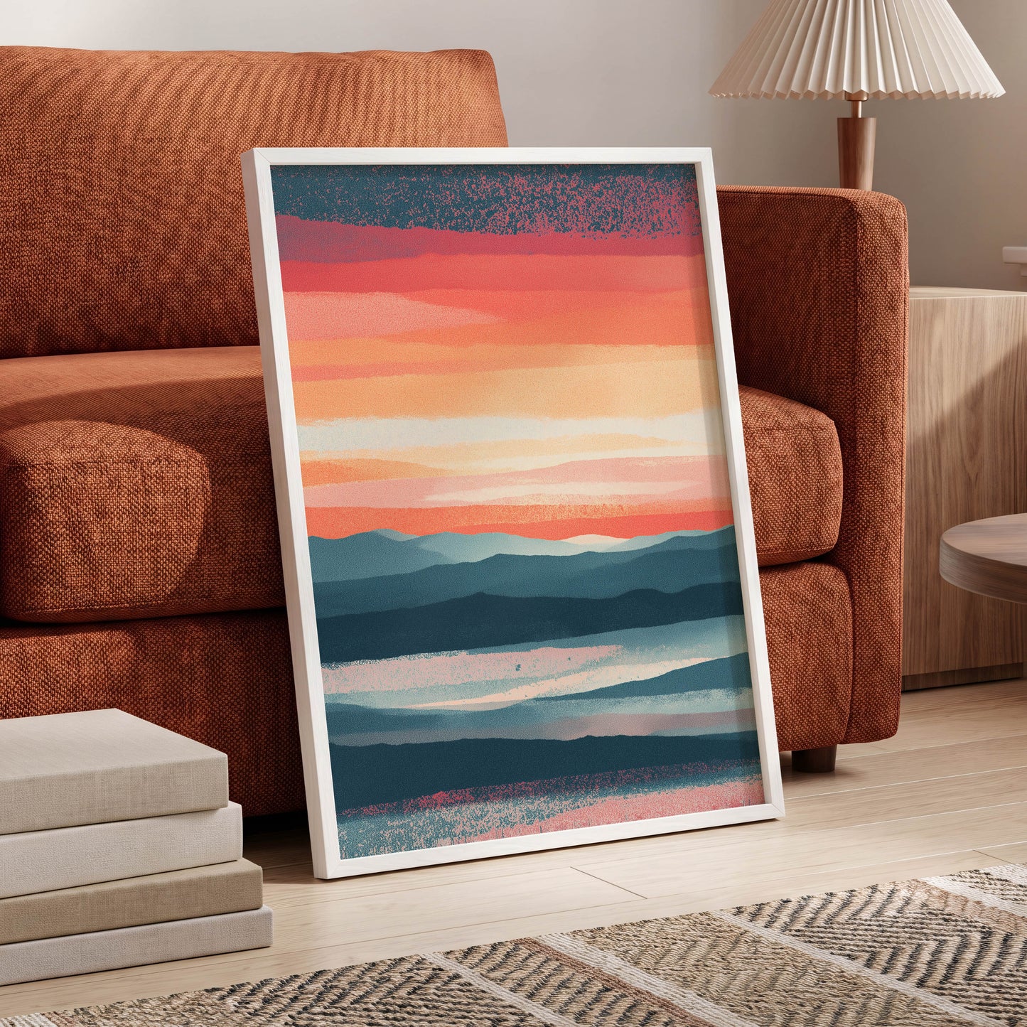 Ember Tide – wall art displayed in a styled interior, gallery view 6