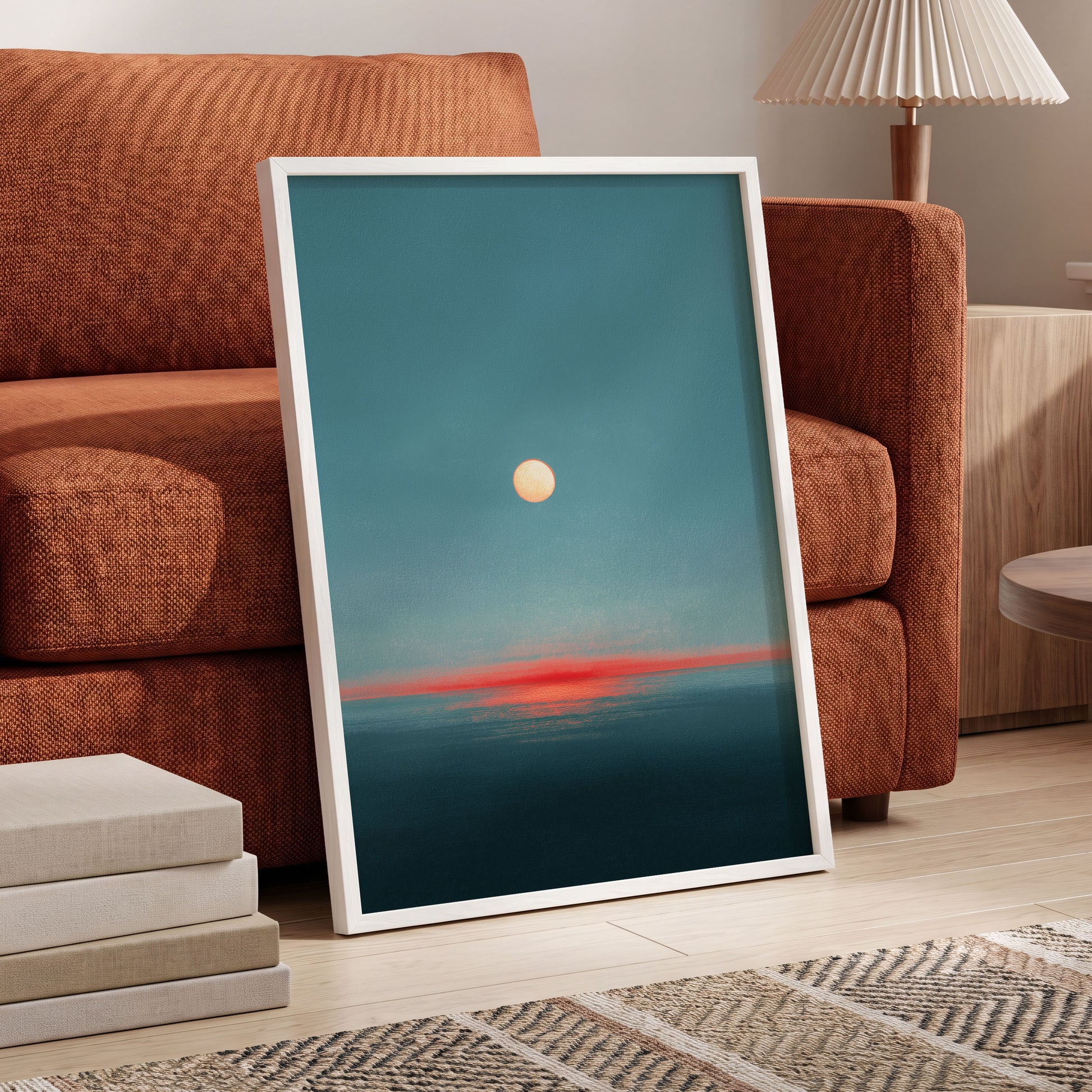 Ember Tide – wall art displayed in a styled interior, gallery view 6