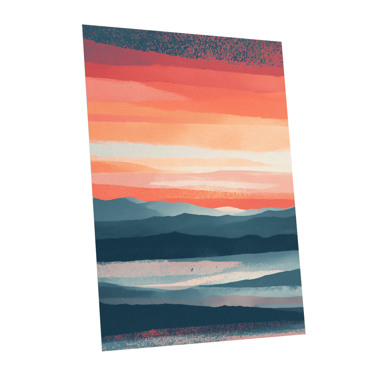 Ember Tide – unframed poster option
