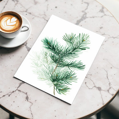 Evergreen Whispers – wall art displayed in a styled interior, gallery view 3