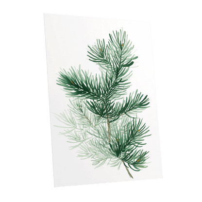 Evergreen Whispers – unframed poster option