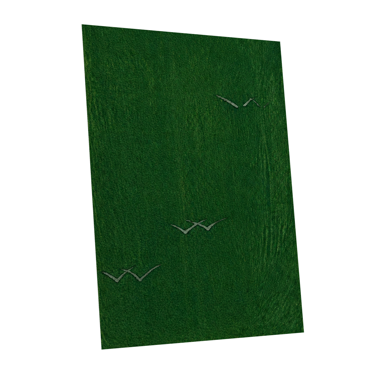 Flight Through Green, green, gray, black nature wall art shown as a unframed poster wall art print