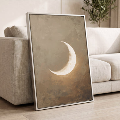Gilded Crescent – wall art displayed in a styled interior, gallery view 2