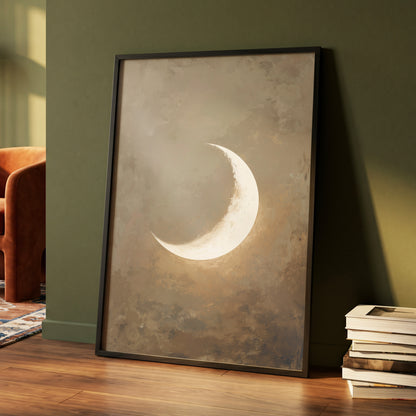 Gilded Crescent – wall art displayed in a styled interior, gallery view 4