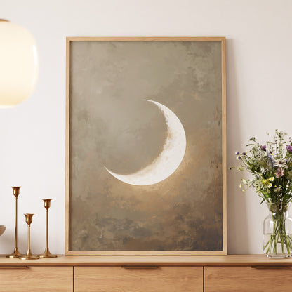 Gilded Crescent – wall art displayed in a styled interior, gallery view 5