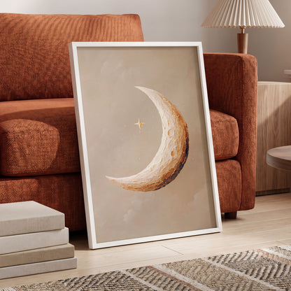 Gilded Crescent – wall art displayed in a styled interior, gallery view 6