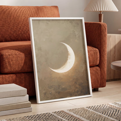 Gilded Crescent – wall art displayed in a styled interior, gallery view 6